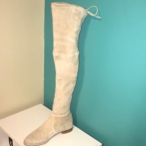 Stuart Weitzman Lowland Thigh High Suede Boots